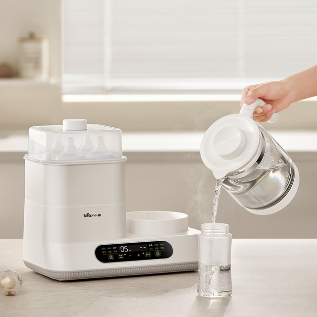 Pensterilan bayi pelbagai fungsi lebih panas dan cerek